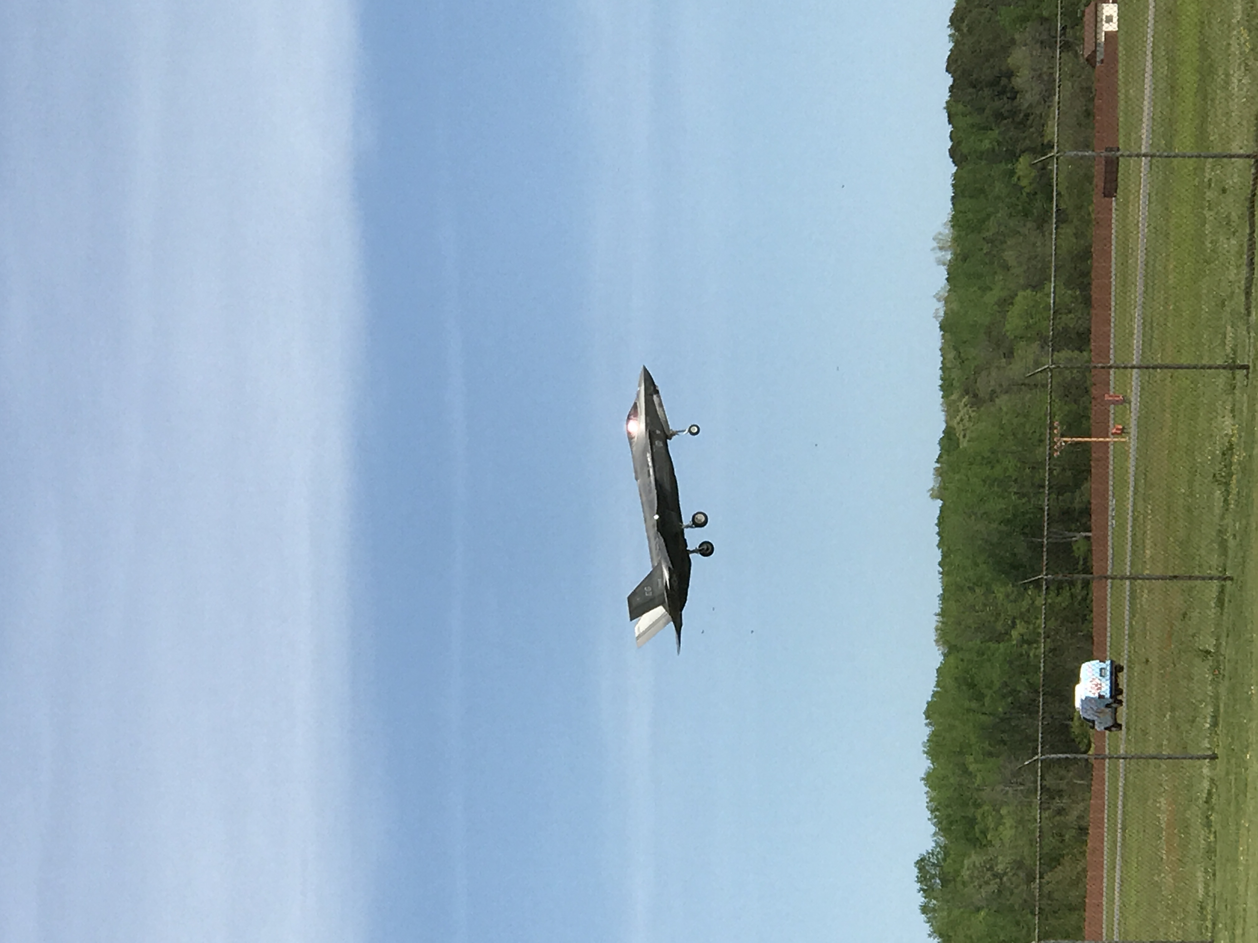 F-35 Lightning II from Eglin AFB, Florida part of Atlantic Trident 2017 Langley AFB, Virginia